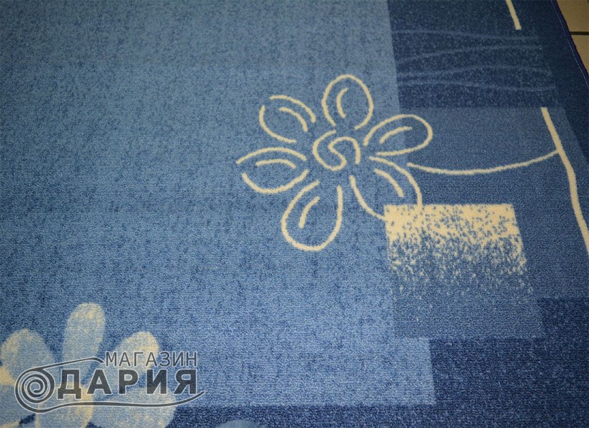 Гръцки мокетен килим 963.2_blue
